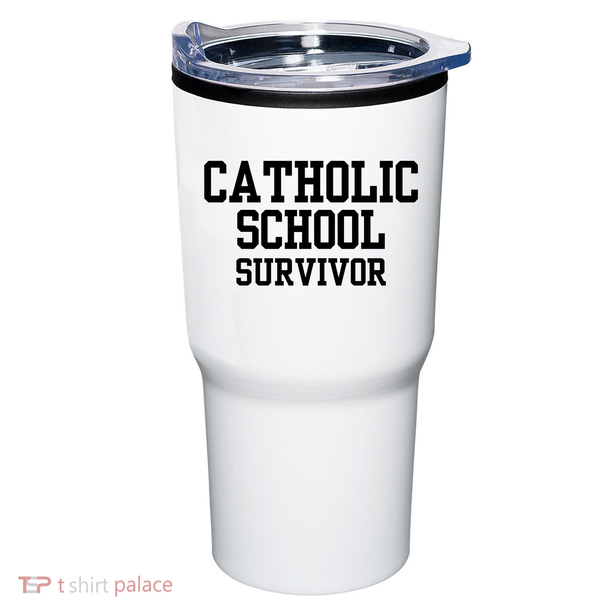 Doublecrossclothingco Catholic School Survivor Tumbler