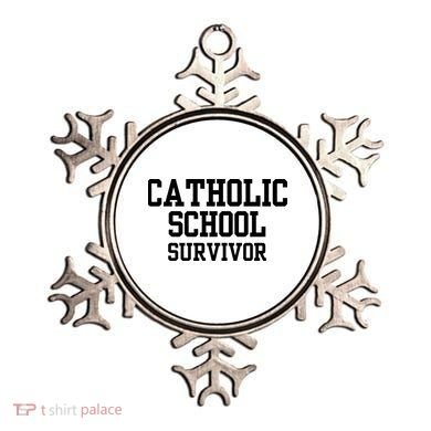 Doublecrossclothingco Catholic School Survivor Ornament