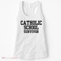 Doublecrossclothingco Catholic School Survivor Women's Tank Top thumb 0