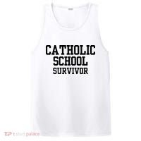 Doublecrossclothingco Catholic School Survivor PosiCharge Competitor Tank thumb 0