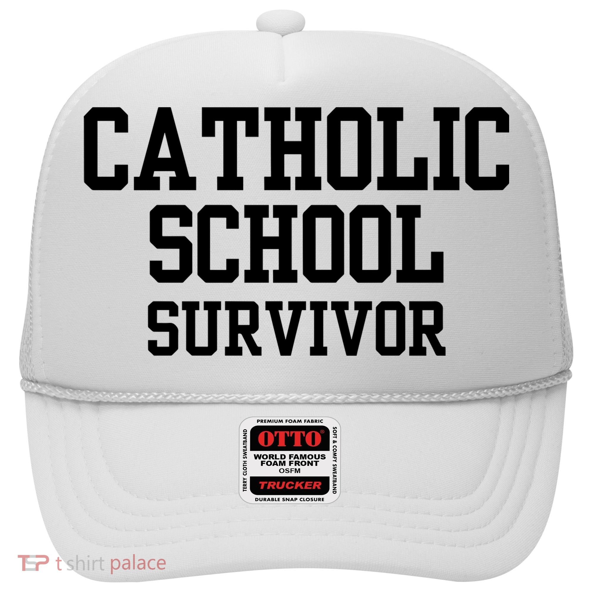 Doublecrossclothingco Catholic School Survivor Hat