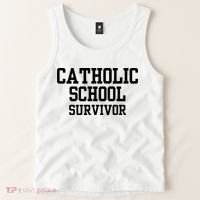 Doublecrossclothingco Catholic School Survivor Tank Top thumb 2