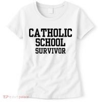 Doublecrossclothingco Catholic School Survivor Women's T-Shirt thumb 0