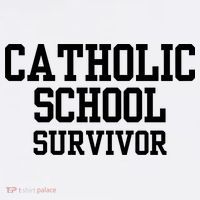 Doublecrossclothingco Catholic School Survivor Kids Sweatshirt thumb 2