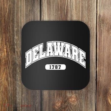 Delaware Collegiate Style 1787 Coaster