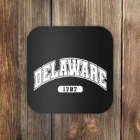 Delaware Collegiate Style 1787 Coaster thumb 0