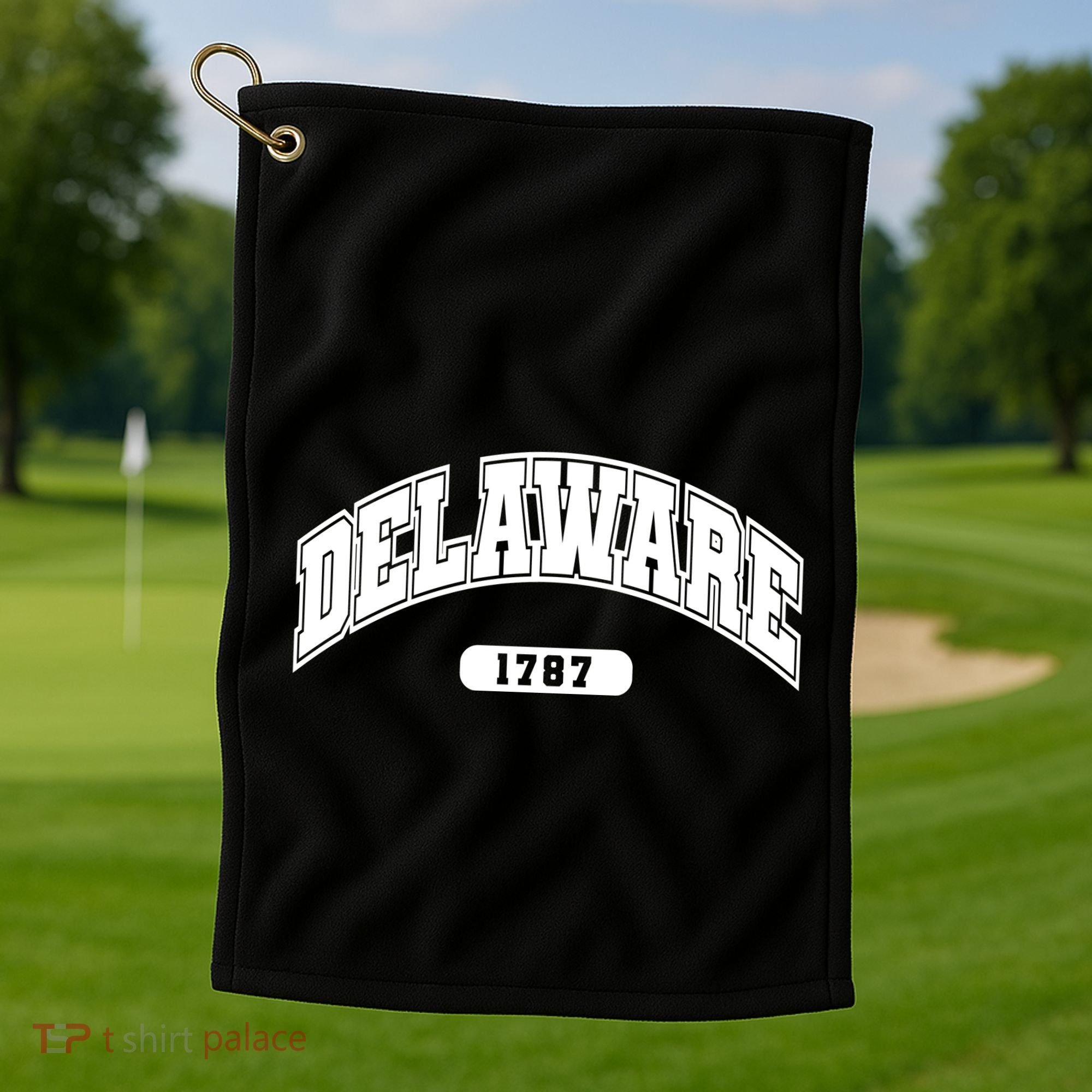 Delaware Collegiate Style 1787 Golf Towel