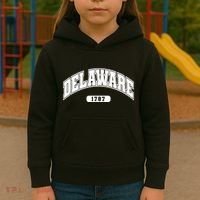 Delaware Collegiate Style 1787 Kids Hoodie thumb 3