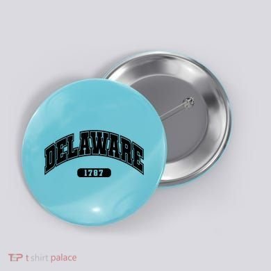 Delaware Collegiate Style 1787 Button