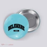 Delaware Collegiate Style 1787 Button thumb 0