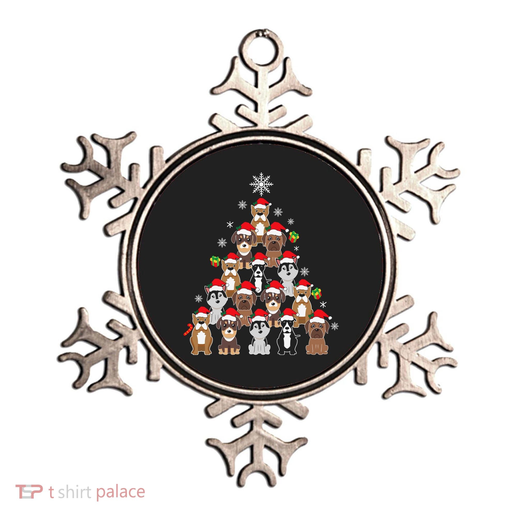 Dog Christmas Tree Funny Christmas Lights Xmas Ornament