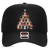Dog Christmas Tree Funny Christmas Lights Xmas Hat thumb 0