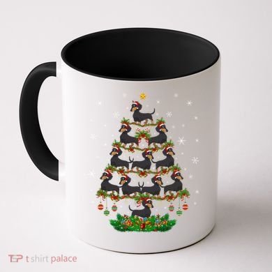Dachshund Christmas Tree Dachshund Lover Xmas Tree Dachshund Great Gift Coffee Mug
