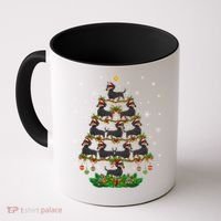Dachshund Christmas Tree Dachshund Lover Xmas Tree Dachshund Great Gift Coffee Mug thumb 0