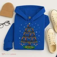Dachshund Christmas Tree Dachshund Lover Xmas Tree Dachshund Great Gift Hoodie thumb 4