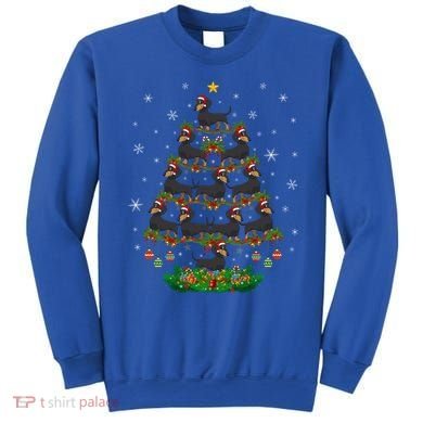 Dachshund Christmas Tree Dachshund Lover Xmas Tree Dachshund Great Gift Sweatshirt