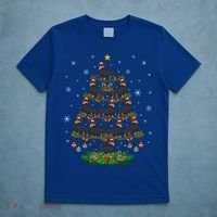 Dachshund Christmas Tree Dachshund Lover Xmas Tree Dachshund Great Gift T-Shirt thumb 5