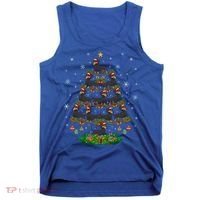 Dachshund Christmas Tree Dachshund Lover Xmas Tree Dachshund Great Gift Tank Top thumb 0