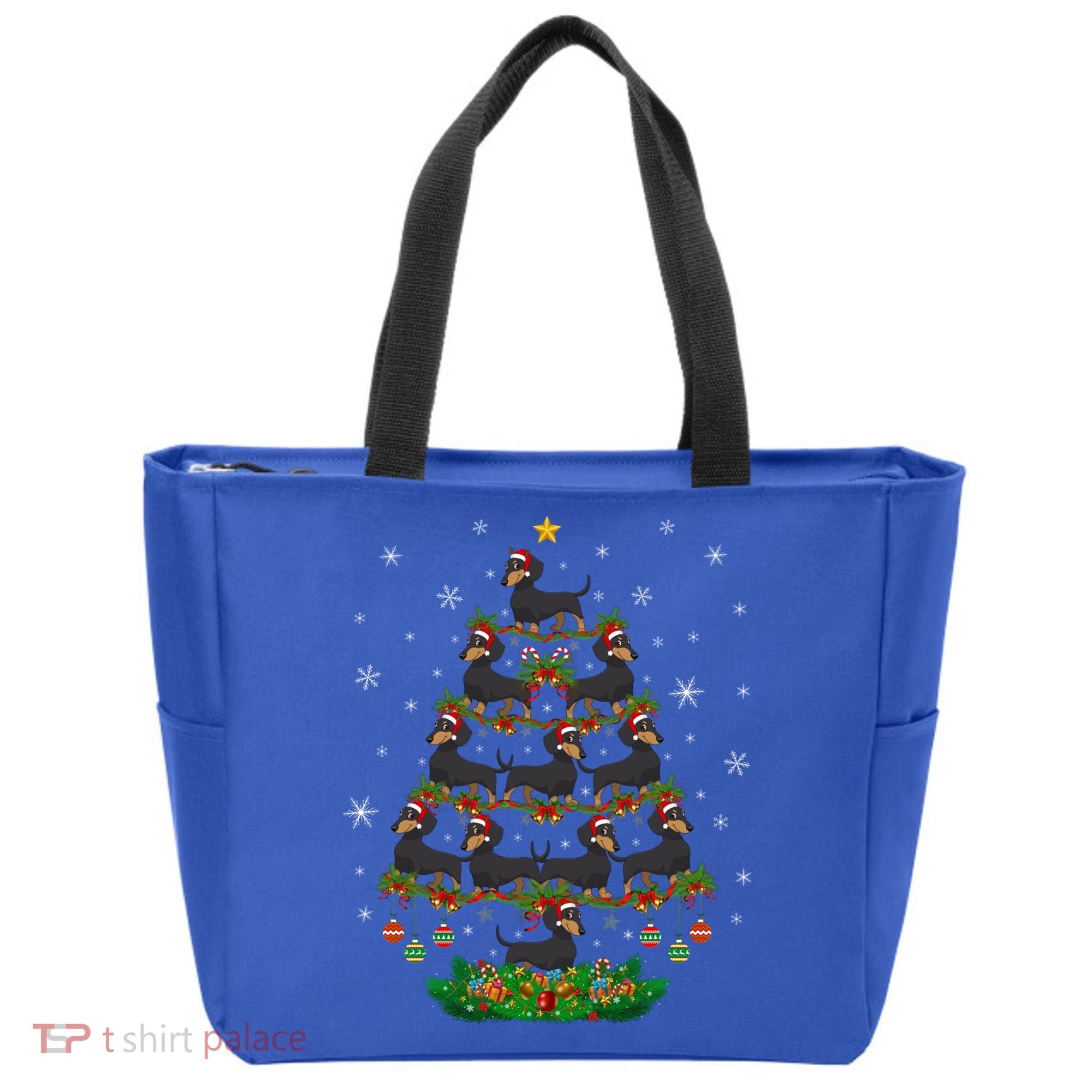 Dachshund Christmas Tree Dachshund Lover Xmas Tree Dachshund Great Gift Tote Bag