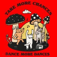 Dancing Cats Take More Chances Dance More Dances Kitty Santa Hat thumb 1