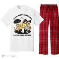 Dancing Cats Take More Chances Dance More Dances Kitty Pajama Set thumb 0