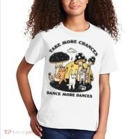 Dancing Cats Take More Chances Dance More Dances Kitty Kids T-Shirt thumb 2