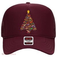Dinosaur Christmas Tree Dino Trex Paleontologist Xmas Hat thumb 0