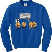 Deleting Cookies The End Is Near Funny Kids Sweatshirt thumb 0