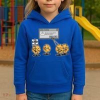 Deleting Cookies The End Is Near Funny Kids Hoodie thumb 3