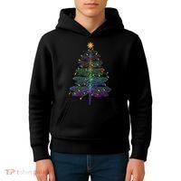Dragonfly Christmas Tree Light Family Matching Pajamas Xmas Kids Hoodie thumb 4