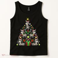 Donkey Christmas Tree Farmer Tank Top thumb 2
