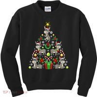 Donkey Christmas Tree Farmer Kids Sweatshirt thumb 0
