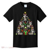 Donkey Christmas Tree Farmer Kids T-Shirt thumb 0