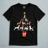 Dog Christmas Tree Lights Dog Lover Funny Xmas T-Shirt thumb 5