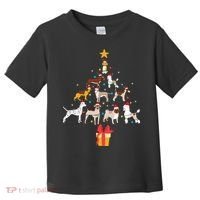 Dog Christmas Tree Lights Dog Lover Funny Xmas Toddler T-Shirt thumb 0