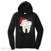 Dentist Christmas Teeth Santa Dental Hygiene Dental Life Women's Hoodie thumb 0