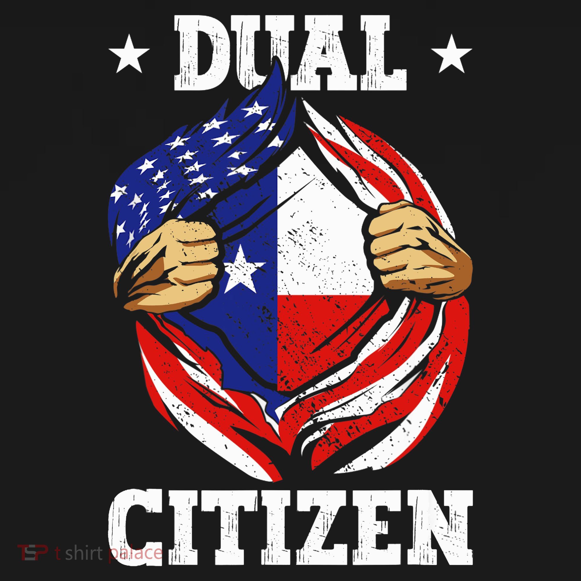 Dual Citizen Texas Pride Usa And Texas Flag Texan Backpack