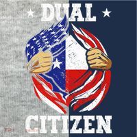 Dual Citizen Texas Pride Usa And Texas Flag Texan Kids Colorblock Raglan Jersey thumb 2