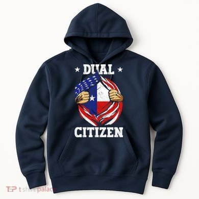 Dual Citizen Texas Pride Usa And Texas Flag Texan Hoodie