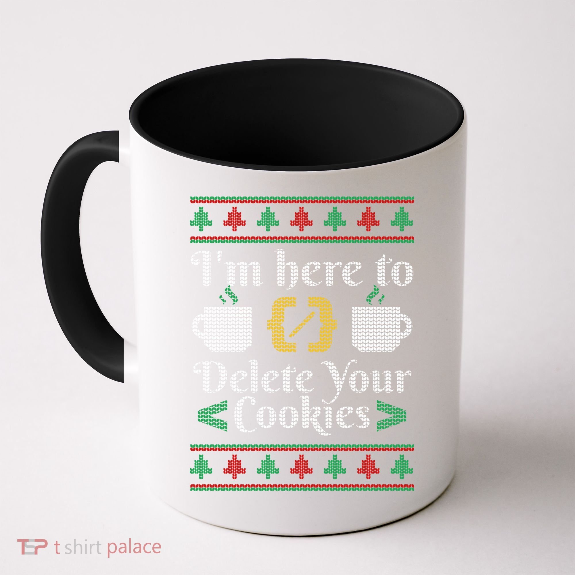 Delete Cookies Ugly Sweater Christmas Sweater Xmas Gift Coffee Mug