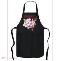 Door County Wisconsin Cherry Blossoms Festival Cherries Apron thumb 0