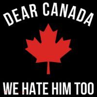 Dear Canada We Hate Him Too Visor thumb 3