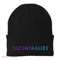 Decentralize Crypto Web3 Blockchain Beanie thumb 0