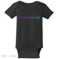 Decentralize Crypto Web3 Blockchain Baby Bodysuit thumb 0