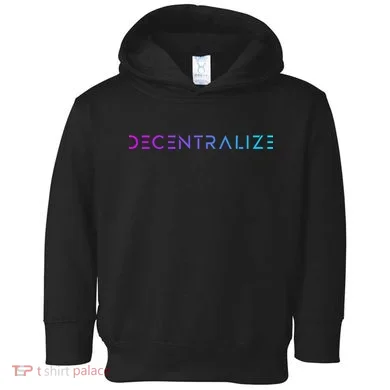 Decentralize Crypto Web3 Blockchain Toddler Hoodie