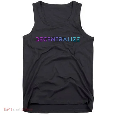 Decentralize Crypto Web3 Blockchain Tank Top
