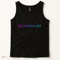 Decentralize Crypto Web3 Blockchain Tank Top thumb 2