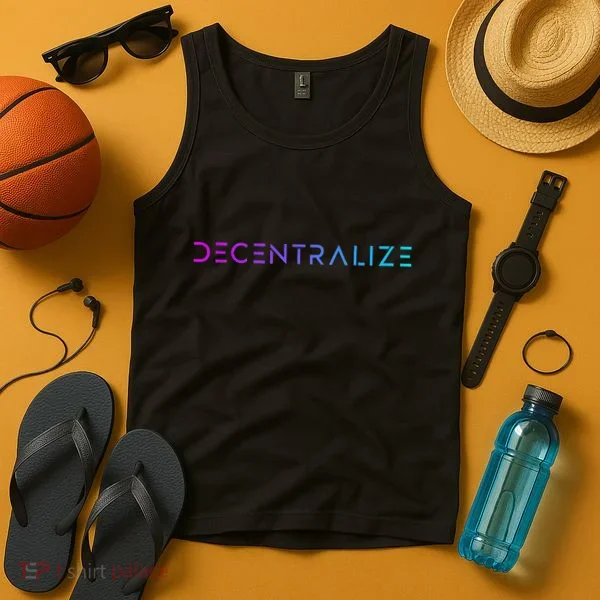Decentralize Crypto Web3 Blockchain Tank Top