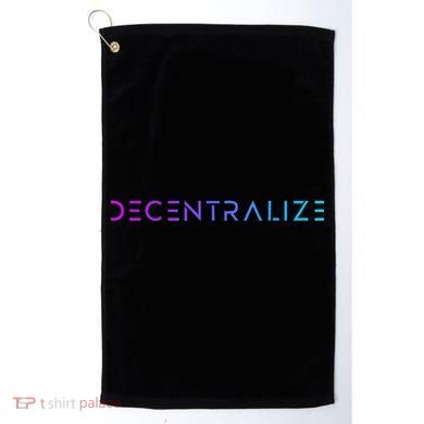 Decentralize Crypto Web3 Blockchain Golf Towel