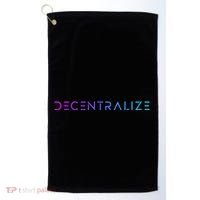 Decentralize Crypto Web3 Blockchain Golf Towel thumb 0